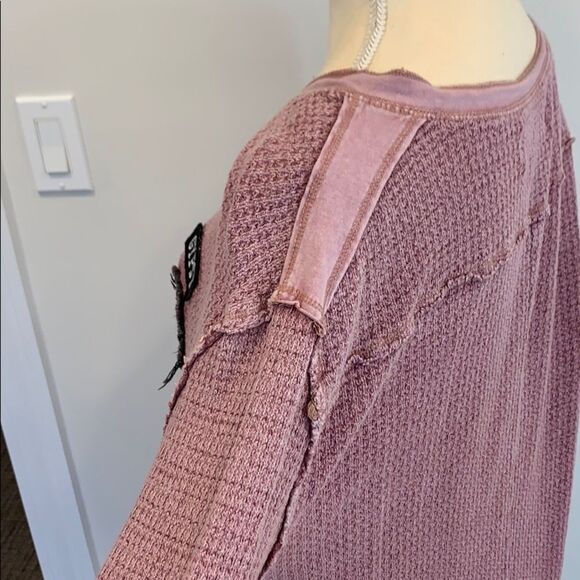 NWOT Vintage Havana Gypsy Waffle Long Sleeve - Picture 4 of 5